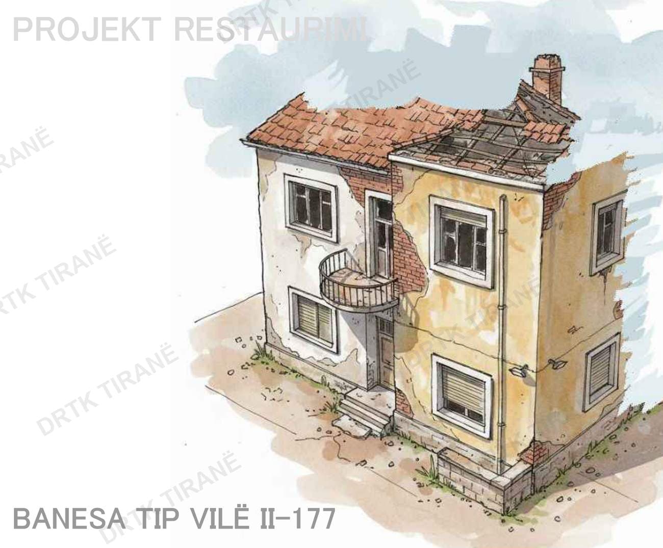 Banesë tip vilë (2 kate) II-177