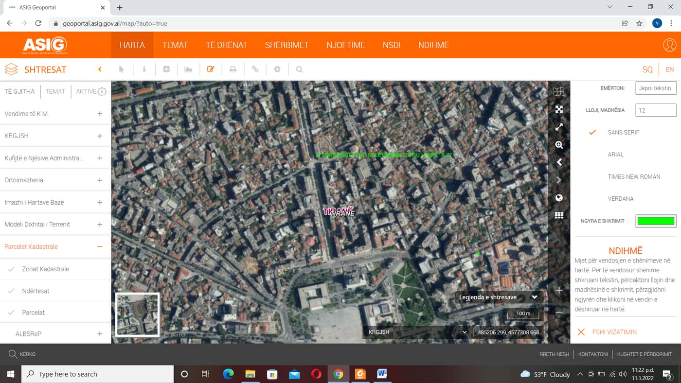 MATERNITETI NE BULEVARDIN “ZOGU I PARE”