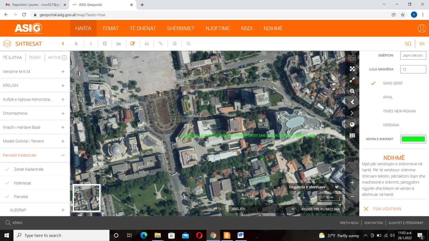 MINISTRIA E PUNEVE PUBLIKE TRANSPORTIT DHE TELEKOMUNIKACIONIT